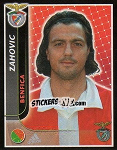 Sticker Zlatko Zahovic - Futebol 2004-2005 - Panini