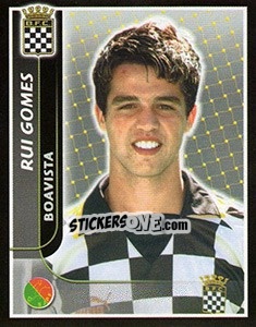 Figurina Rui Gomes - Futebol 2004-2005 - Panini