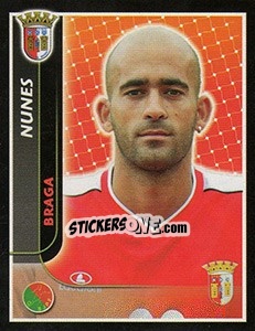 Sticker Nunes - Futebol 2004-2005 n. 118 - Panini