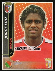 Sticker Jorge Luiz - Futebol 2004-2005 n. 121 - Panini
