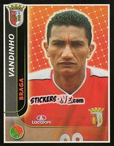 Sticker Vandinho - Futebol 2004-2005 n. 123 - Panini