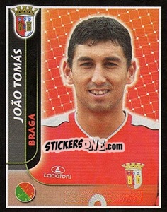 Sticker João Tomás - Futebol 2004-2005 - Panini