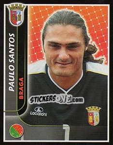 Sticker Paulo Santos - Futebol 2004-2005 n. 132 - Panini