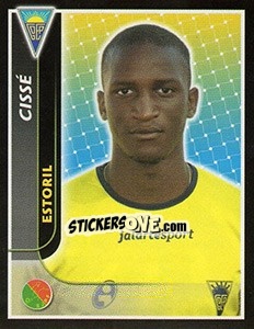 Cromo Cissé - Futebol 2004-2005 - Panini