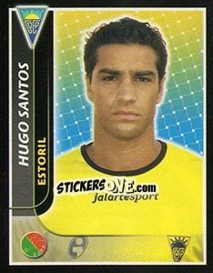 Sticker Hugo Santos - Futebol 2004-2005 n. 153 - Panini