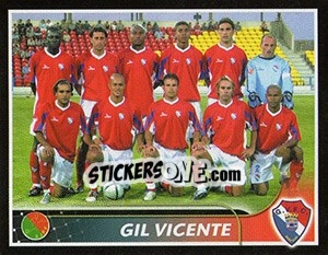 Sticker Equipa - Futebol 2004-2005 n. 156 - Panini