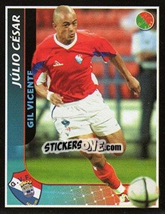 Sticker Júlio César (Super Aquisições) - Futebol 2004-2005 n. 158 - Panini