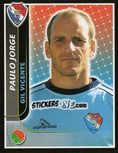Sticker Paulo Jorge - Futebol 2004-2005 - Panini