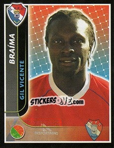 Sticker Braíma - Futebol 2004-2005 n. 166 - Panini