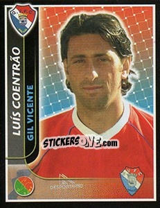 Sticker Luís Coentrão - Futebol 2004-2005 n. 169 - Panini