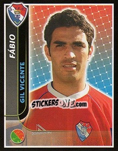 Sticker Fábio - Futebol 2004-2005 n. 175 - Panini