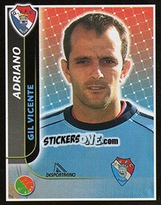 Sticker Adriano - Futebol 2004-2005 n. 176 - Panini