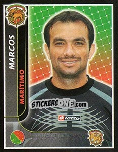 Sticker Marcos - Futebol 2004-2005 n. 181 - Panini