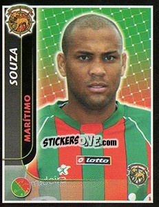 Sticker Souza - Futebol 2004-2005 n. 197 - Panini