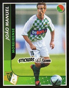 Sticker João Manuel (Super Aquisições) - Futebol 2004-2005 - Panini