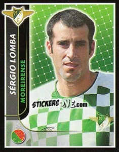Cromo Sérgio Lomba - Futebol 2004-2005 - Panini