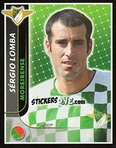 Figurina Sérgio Lomba - Futebol 2004-2005 - Panini