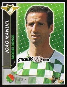 Sticker João Manuel - Futebol 2004-2005 - Panini