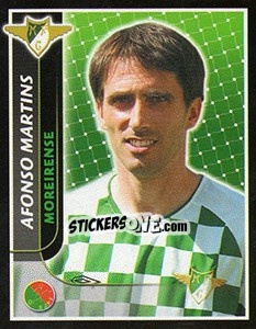 Figurina Afonso Martins - Futebol 2004-2005 n. 214 - Panini