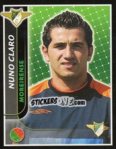 Cromo Nuno Claro - Futebol 2004-2005 - Panini