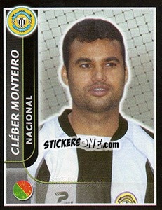Sticker Cléber Monteiro - Futebol 2004-2005 n. 233 - Panini