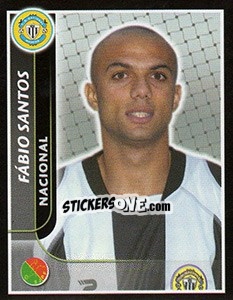 Cromo Fábio Santos - Futebol 2004-2005 - Panini
