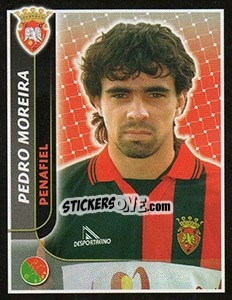 Sticker Pedro Moreira - Futebol 2004-2005 - Panini