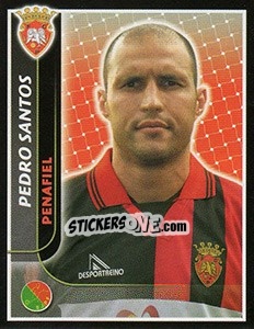 Sticker Pedro Santos - Futebol 2004-2005 n. 254 - Panini