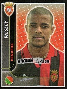 Sticker Wesley - Futebol 2004-2005 n. 257 - Panini