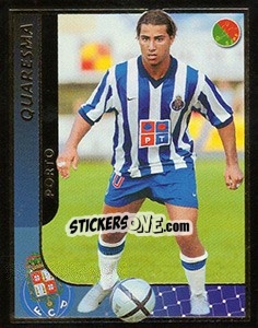 Cromo Quaresma (Super Aquisições) - Futebol 2004-2005 - Panini