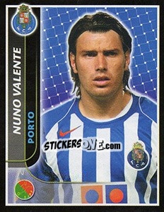 Cromo Nuno Valente - Futebol 2004-2005 - Panini