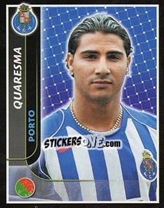 Cromo Quaresma - Futebol 2004-2005 - Panini