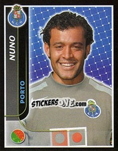 Figurina Nuno Espirito Santo - Futebol 2004-2005 - Panini