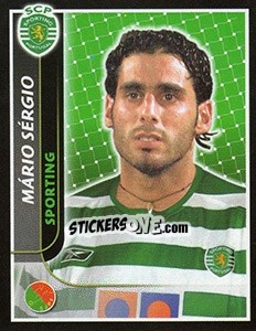 Sticker Mário Sérgio - Futebol 2004-2005 n. 314 - Panini