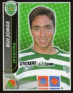 Cromo Rui Jorge - Futebol 2004-2005 - Panini