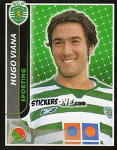 Sticker Hugo Viana - Futebol 2004-2005 n. 322 - Panini