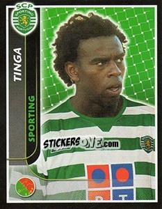 Sticker Tinga - Futebol 2004-2005 n. 324 - Panini