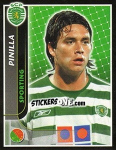 Sticker Mauricio Pinilla - Futebol 2004-2005 n. 328 - Panini