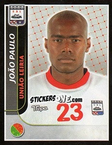Sticker João Paulo - Futebol 2004-2005 n. 339 - Panini