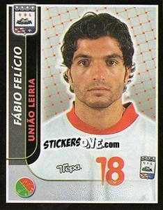 Sticker Fábio Felício - Futebol 2004-2005 n. 350 - Panini
