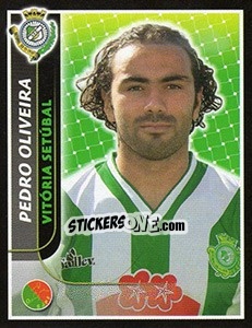 Sticker Pedro Oliveira - Futebol 2004-2005 - Panini