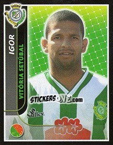 Sticker Igor - Futebol 2004-2005 n. 395 - Panini
