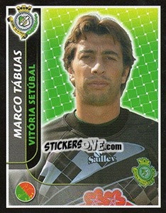 Sticker Marco Tábuas - Futebol 2004-2005 - Panini