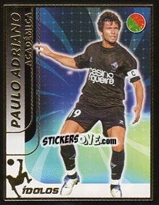 Cromo Paulo Adriano (Académica) - Futebol 2004-2005 - Panini