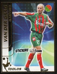 Cromo Van Der Gaag (Marítimo) - Futebol 2004-2005 - Panini