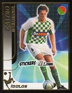 Figurina Castro (Moreirense) - Futebol 2004-2005 - Panini