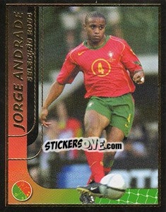 Sticker Jorge Andrade - Futebol 2004-2005 n. 420 - Panini