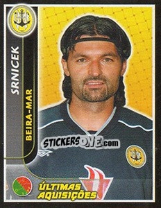 Sticker Srnicek (Beira-Mar) - Futebol 2004-2005 - Panini