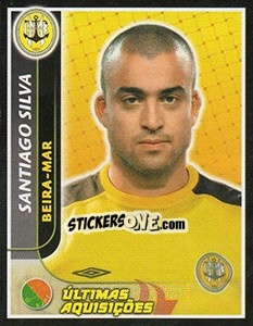 Figurina Santiago Silva (Beira-Mar) - Futebol 2004-2005 - Panini