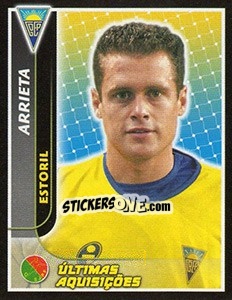 Sticker Arrieta (Estoril) - Futebol 2004-2005 n. 447 - Panini